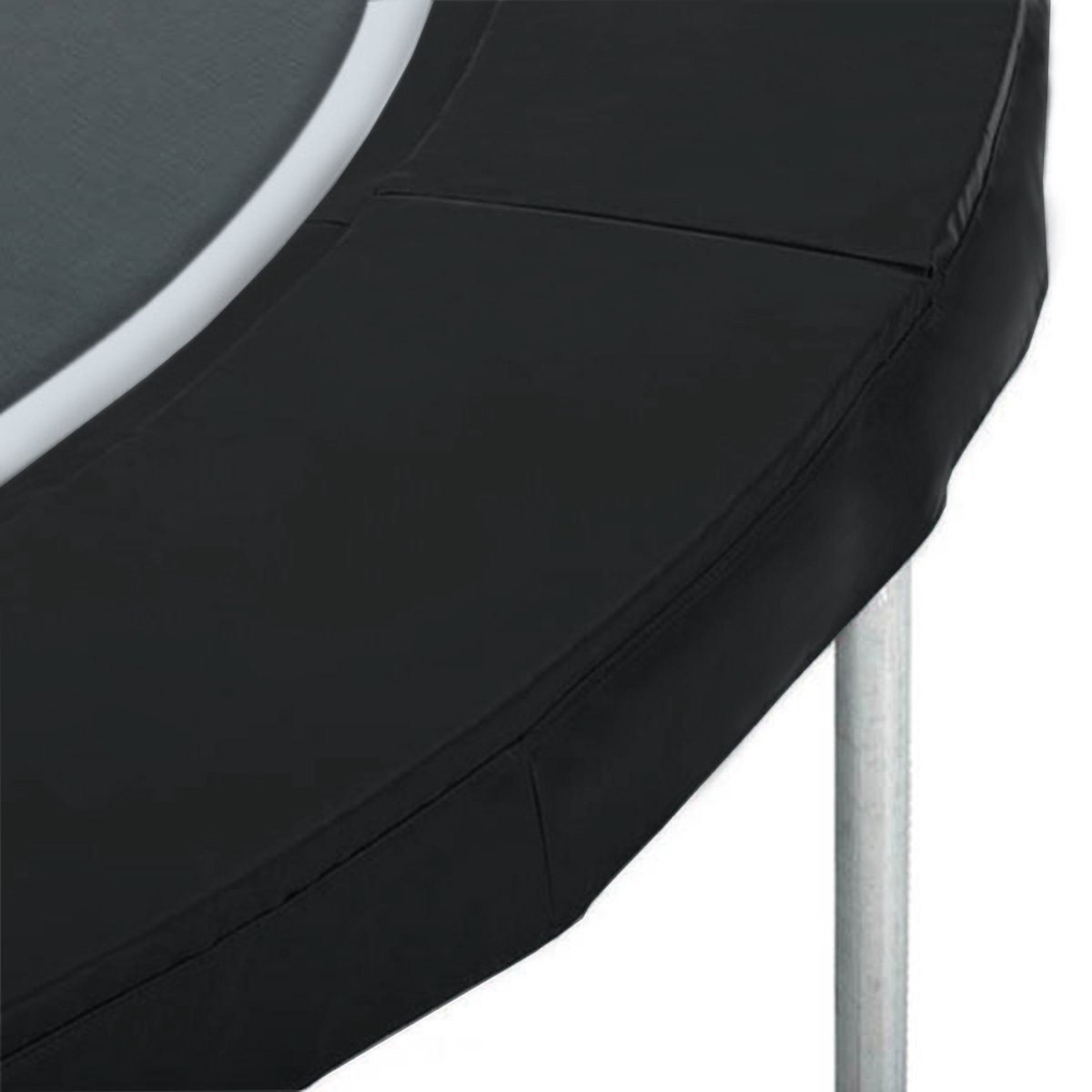   Premium Trampoline Combi Beschermrand - ⌀ 244 cm / 08ft - Zwart - Rond