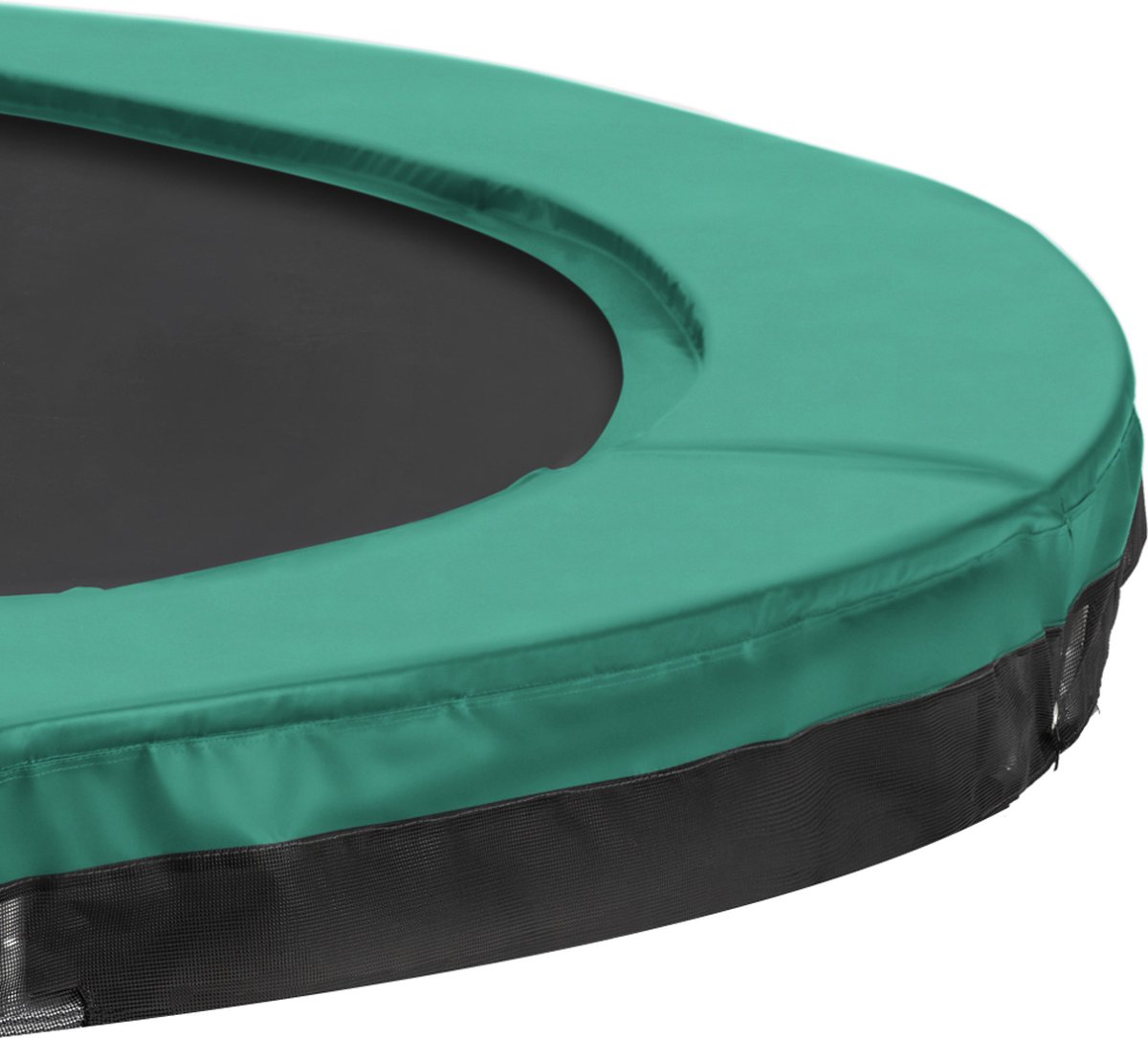 Etan Premium Trampoline Inground Beschermrand - t.b.v. trampoline Ø 427 cm / 14ft - Groen - Rond - Hoge Kwaliteit