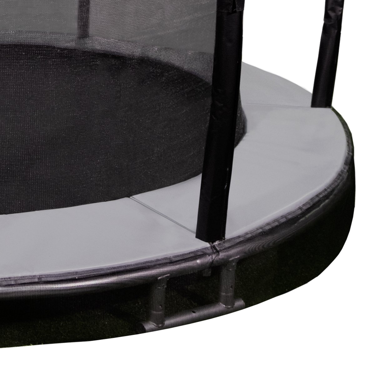   Sky-Flyer Trampoline Inground Beschermrand - Ø 244 cm / 08ft - Grijs