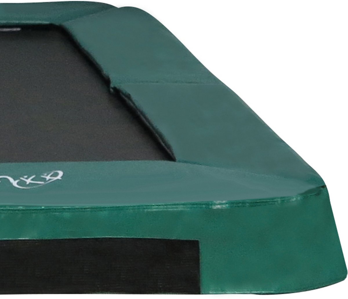 Inground Hi-Flyer 1075 Beschermrand - 310 x 232 cm - Groen - Rechthoekig