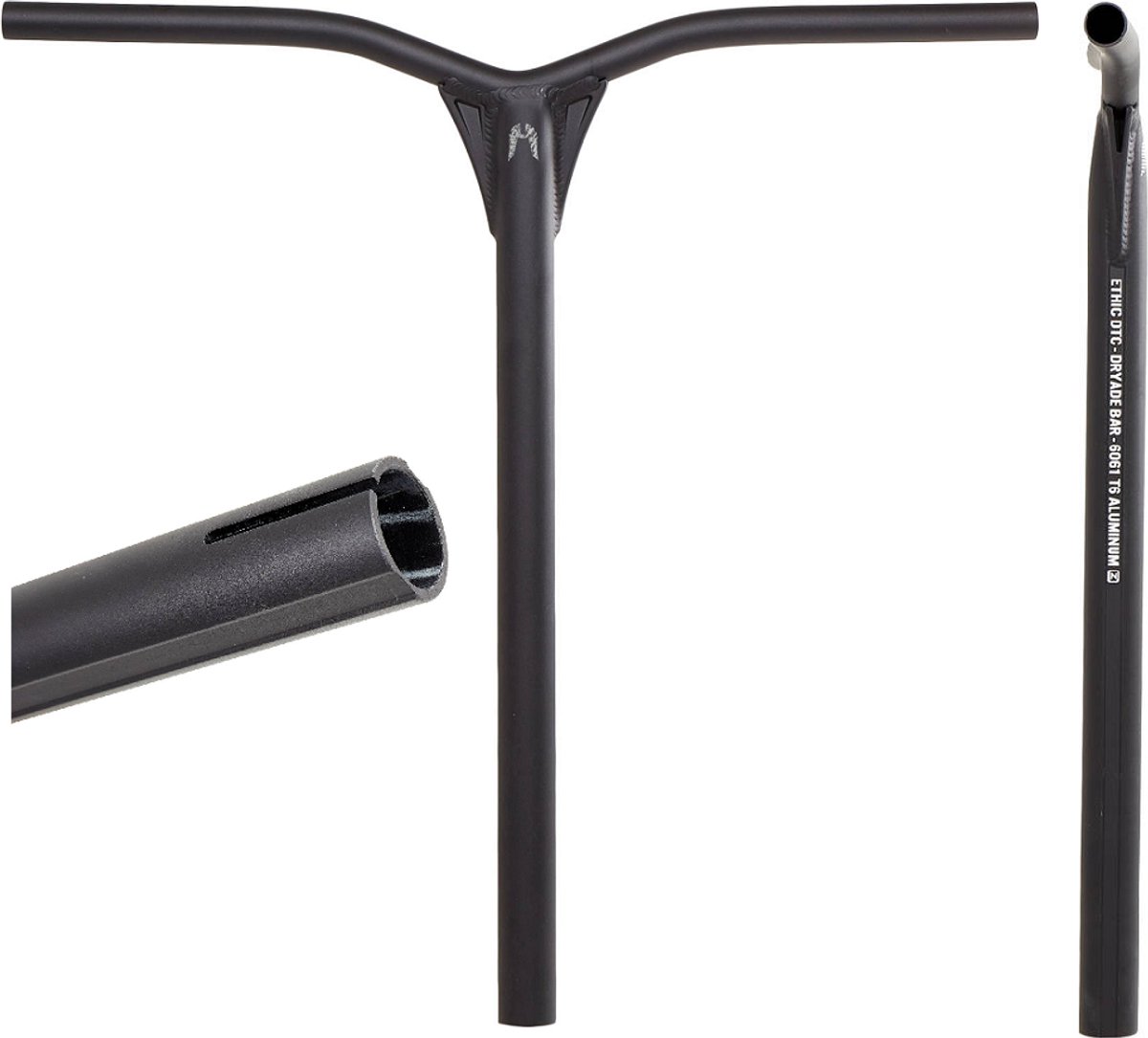 Ethic DTC Dryade Aluminium stuur zwart