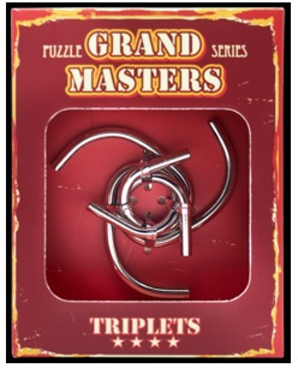 Eureka 3D Grand Master Puzzle Triplets**** (Red)