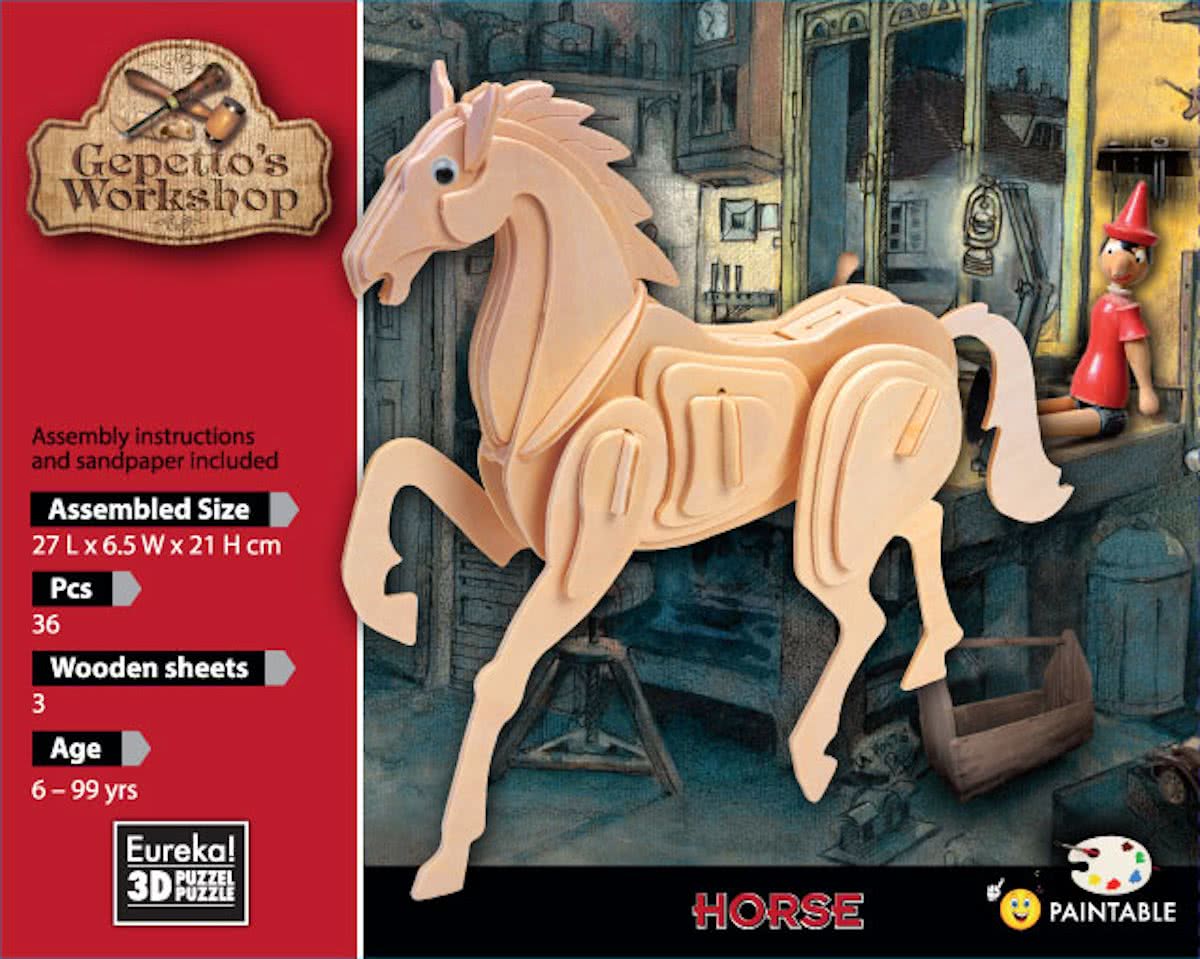 Gepettos Horse - 3D puzzel