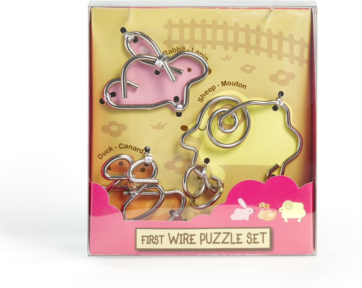 Eureka First Wire Puzzle Set - Animal 1