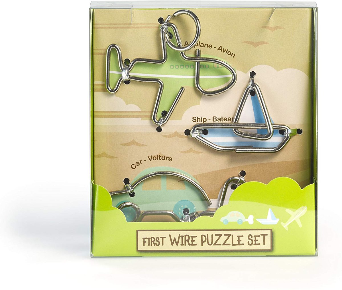 Eureka First Wire Puzzle Set - Transport