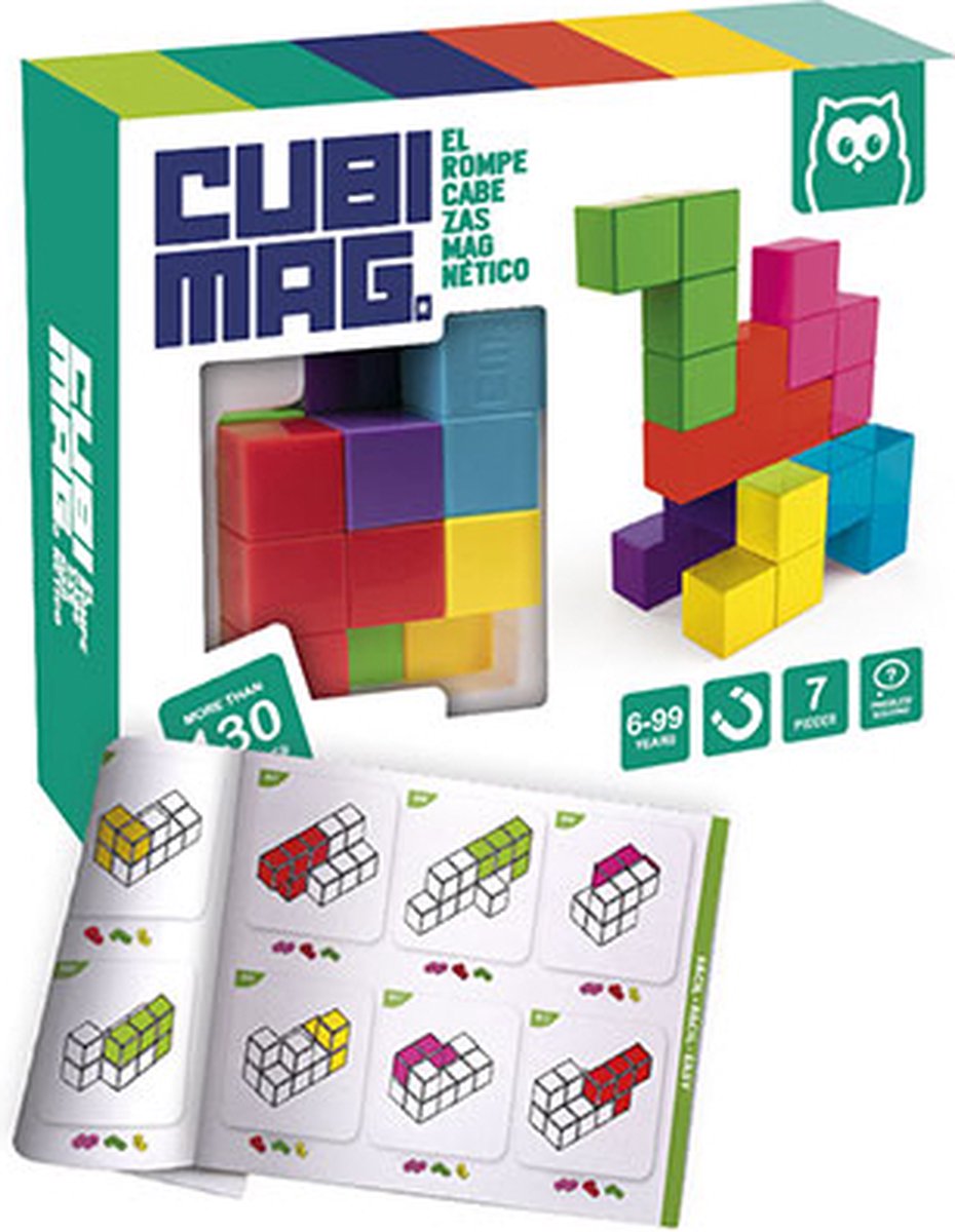 Cubimag - Magnetische 3D Puzzel - 130+ Challanges