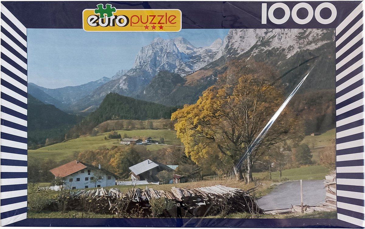 Euro Puzzle - Morceaux - 1000 stukjes