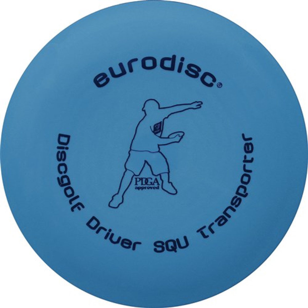 Discgolf Driver standaard blauw