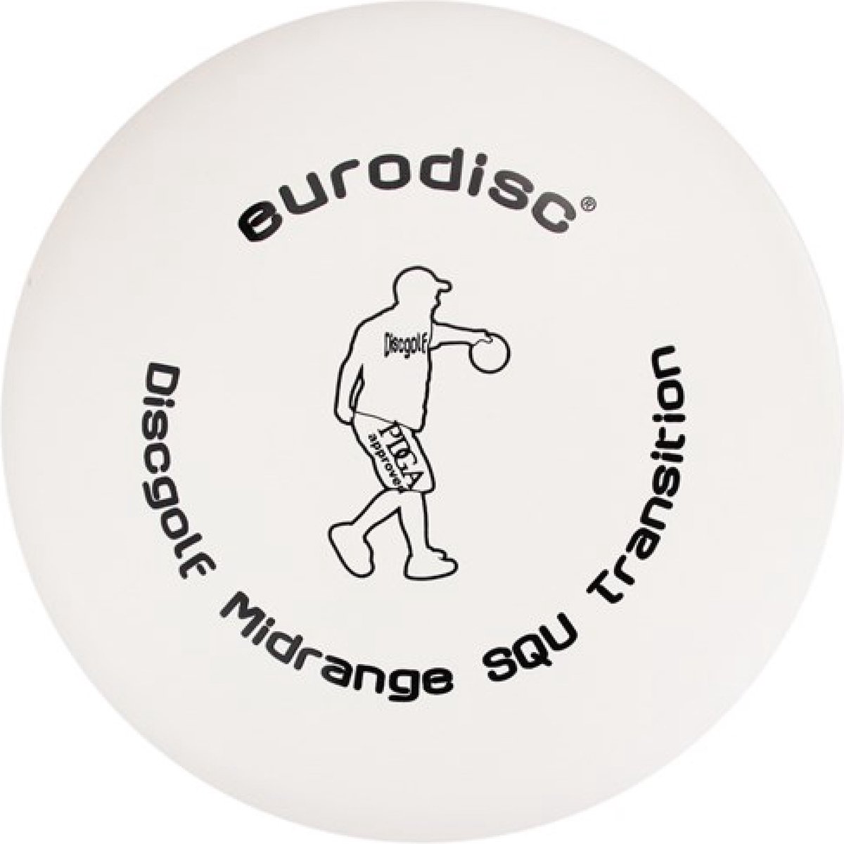 Discgolf Midrange standaard Wit