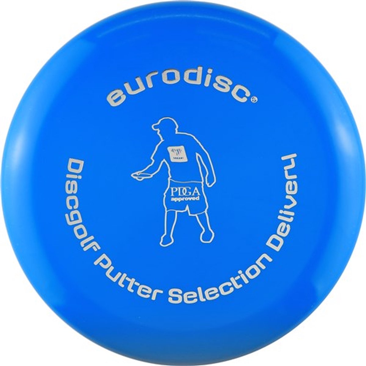 Discgolf disc   Discgolf putter high quality Blue EDDGSLBLDL Blauw 23 cm
