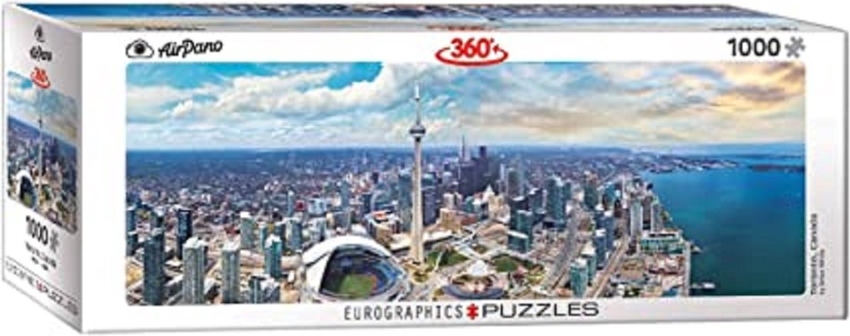 EuroGraphics 6010-5303 Toronto Canada Puzzle (1000-Piece) Jigsaw, Various