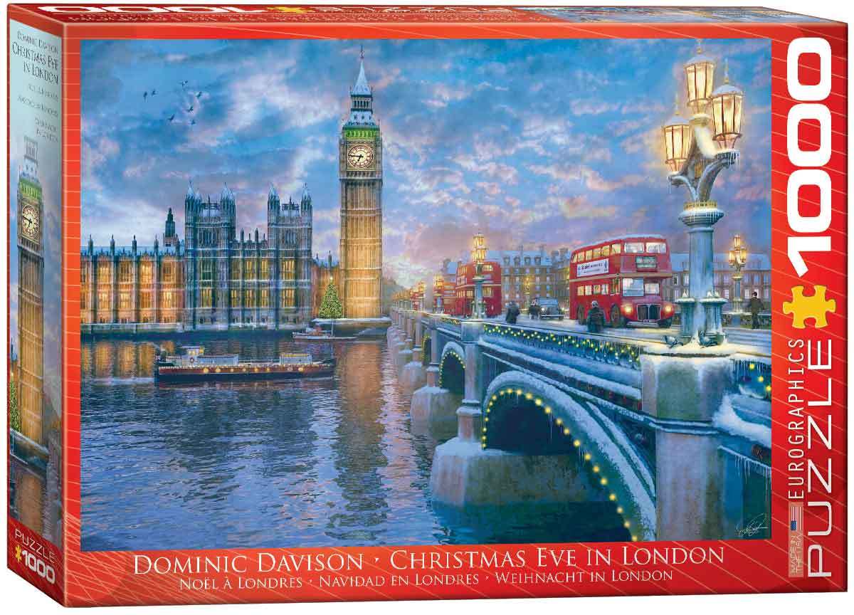 Dominic Davison legpuzzel Christmas Eve in London 1000 stukjes