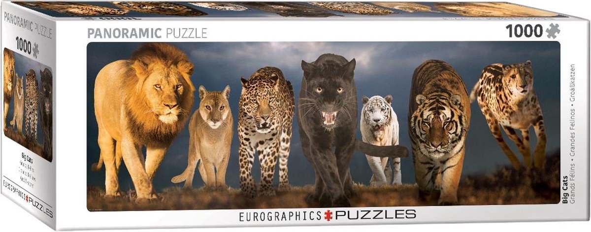 Eurographics 6010-0297 puzzel Legpuzzel 1000 stuk(s) Dieren