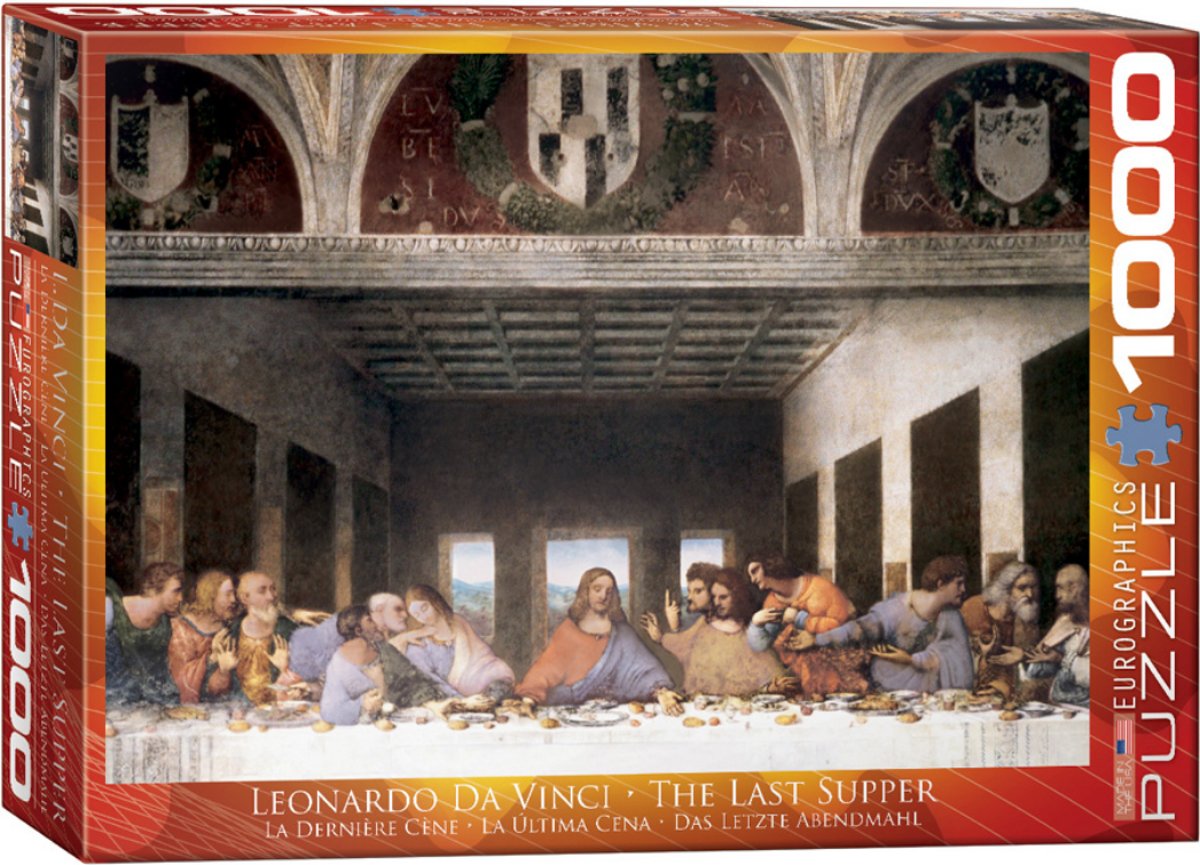 Eurographics Leonardo da Vinci - The last supper (1000)