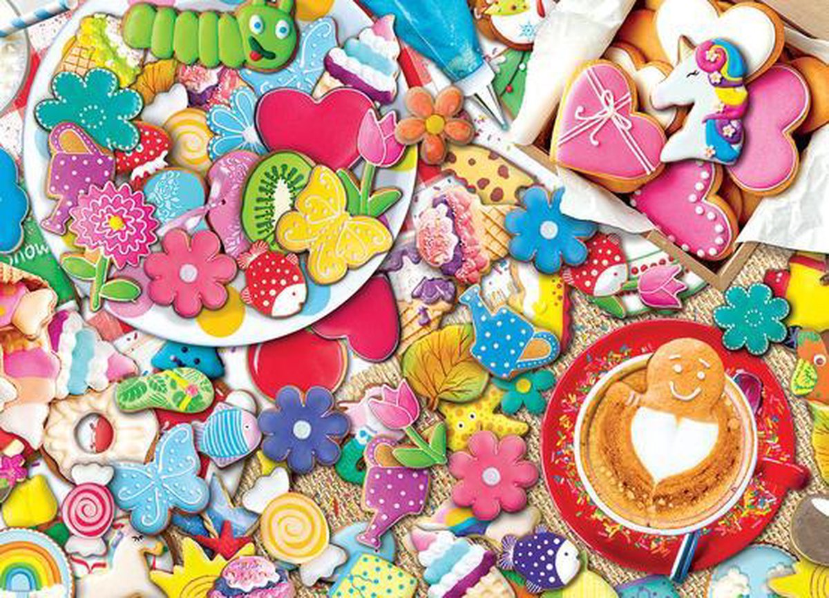 Eurographics Puzzel - Cookie Party tin (1000)