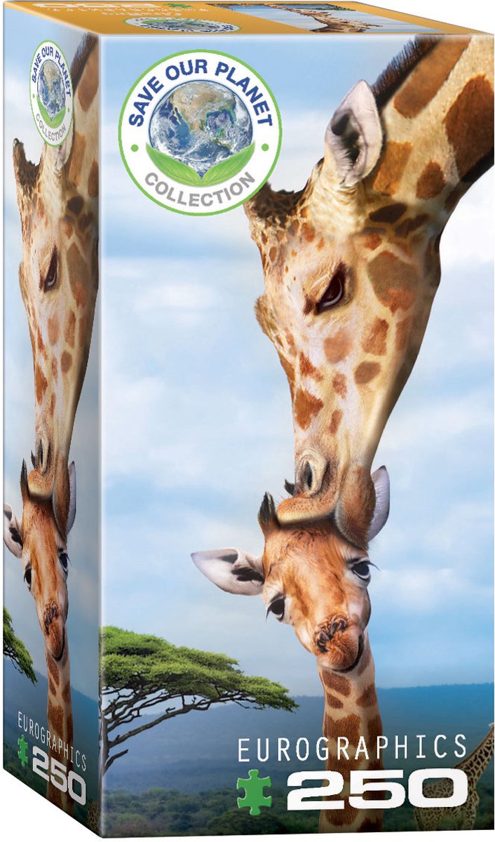 Eurographics Puzzel Giraffes - 250 stukjes