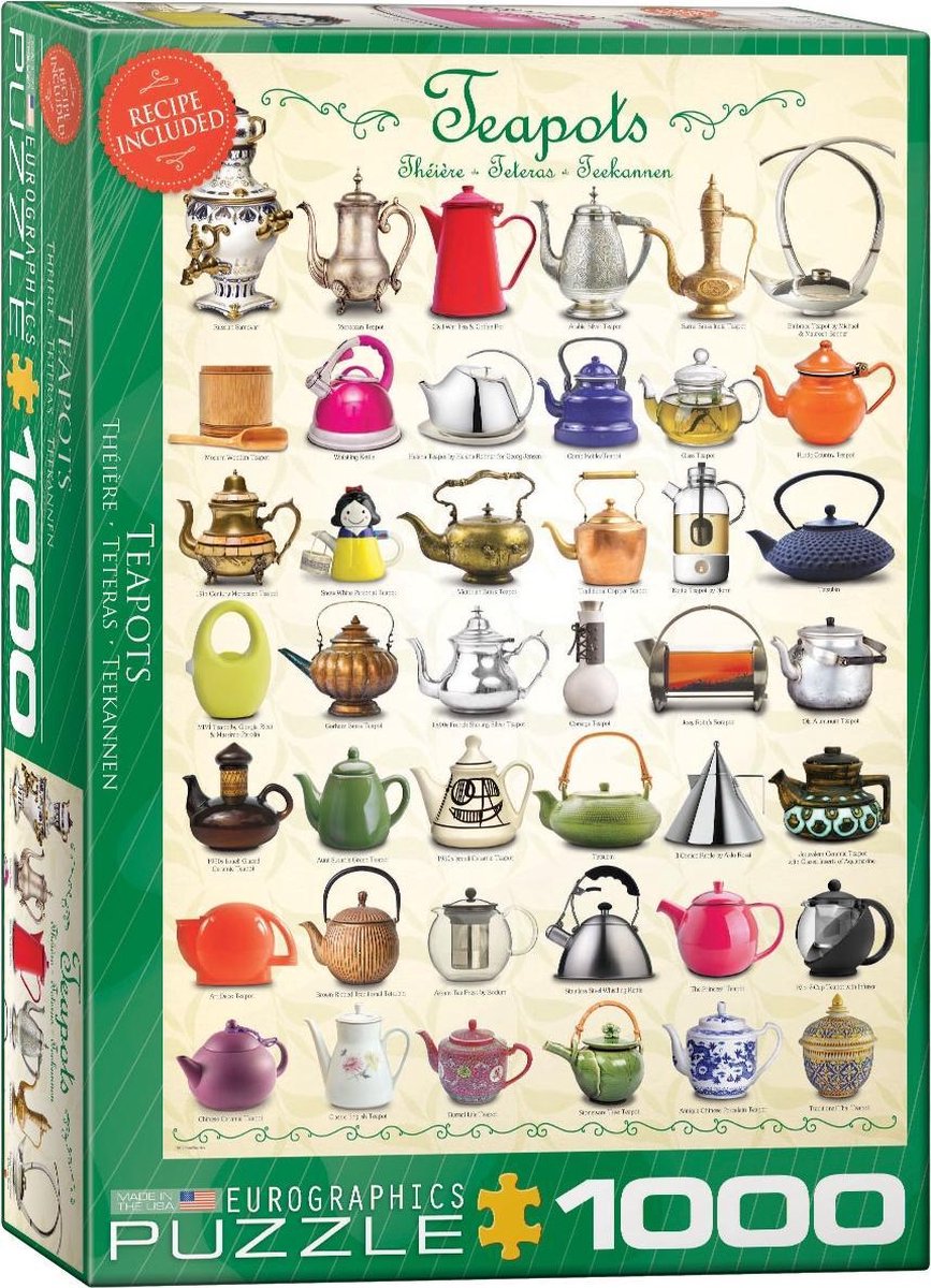 Eurographics Teapots (1000)