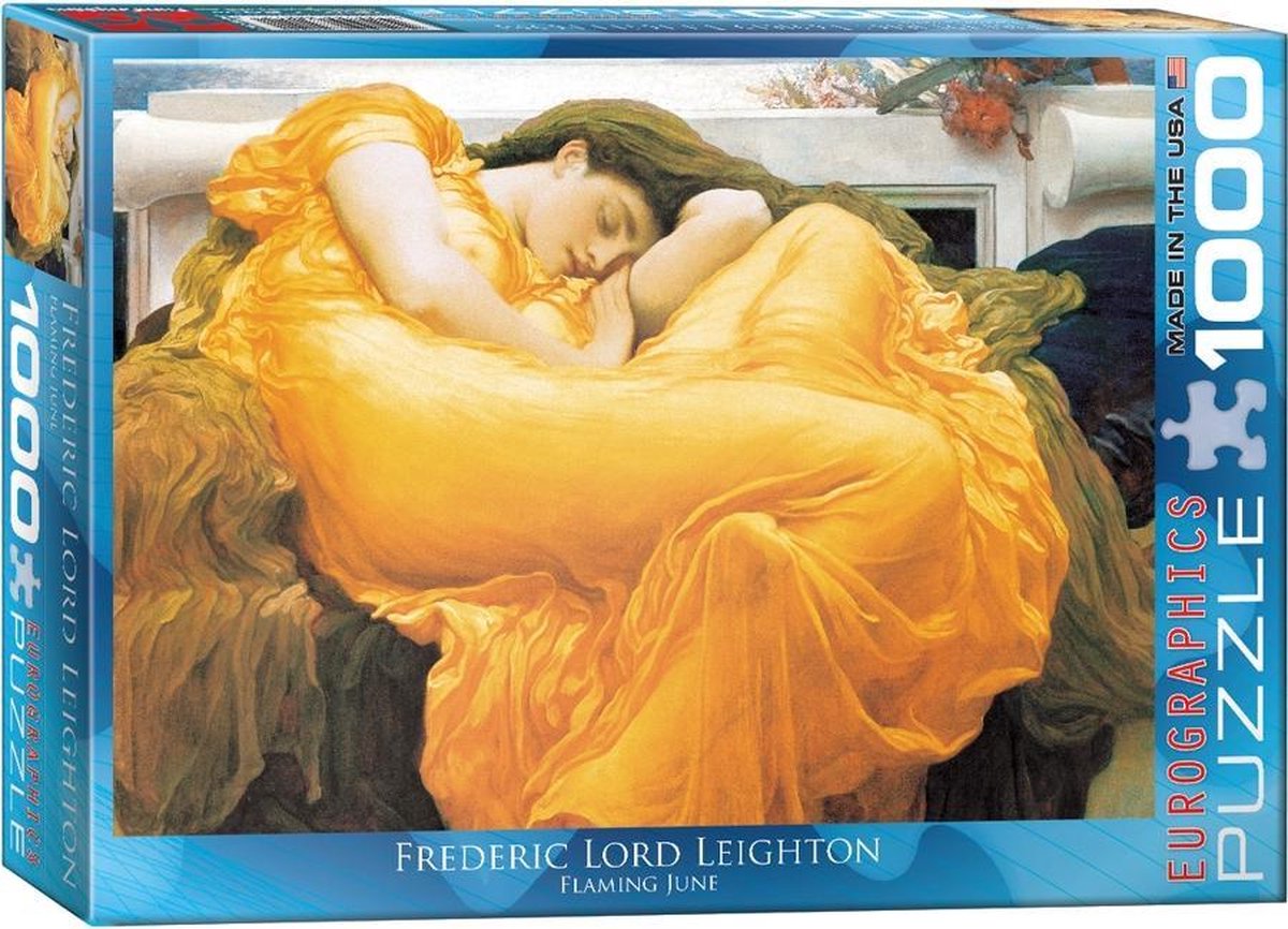 Eurographics puzzel Flaming June - 1000 stukjes