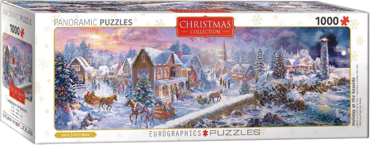 Eurographics puzzel Holiday at the Seaside - 1000 stukjes