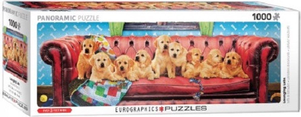 Eurographics puzzel Lounging Labs Panorama (1000)