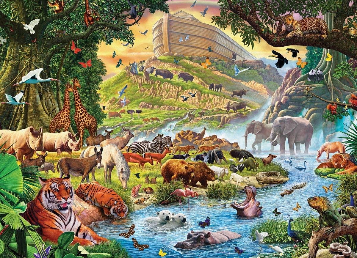 Eurographics puzzel Noah`s Ark Before the Rain - 500 stukjes