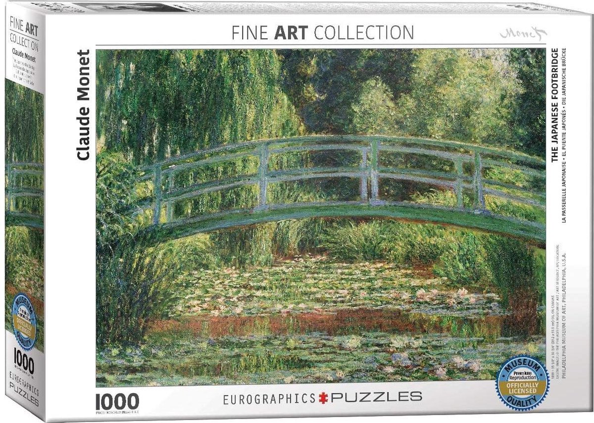 Eurographics puzzel The Japanese Footbridge - 1000 stukjes