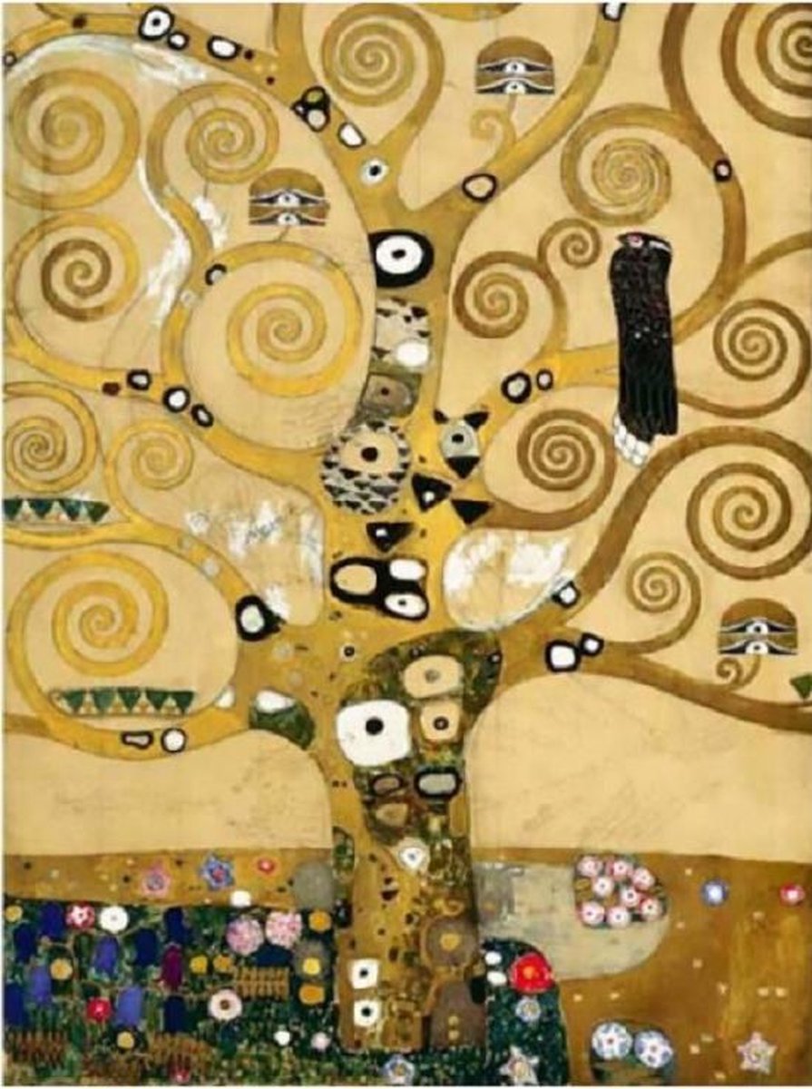 Gustav Klimt - De levensboom (1000 stukjes, kunst puzzel)