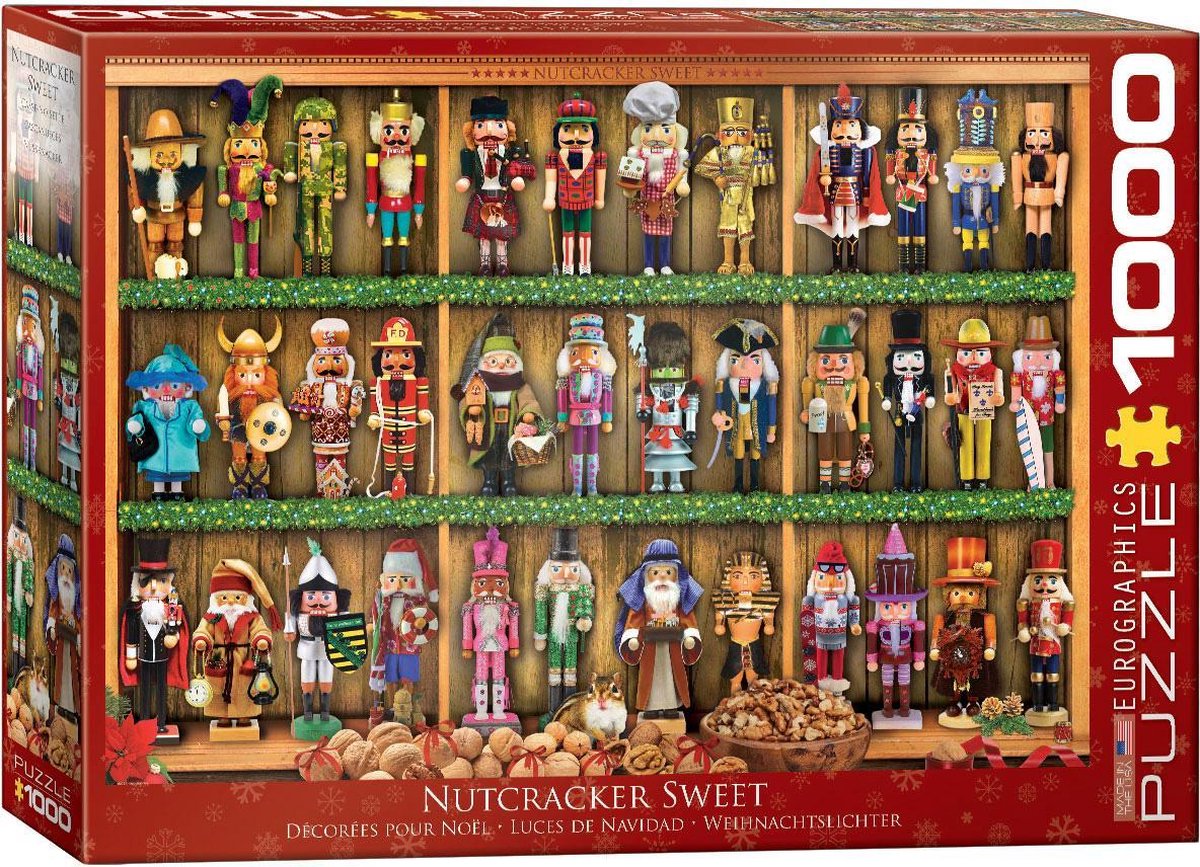 Nutcracker Christmas Eurographics - 1000 stukjes - Legpuzzel