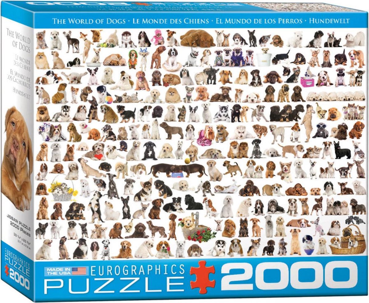 Puzzel - Hondenwereld - 2000st.