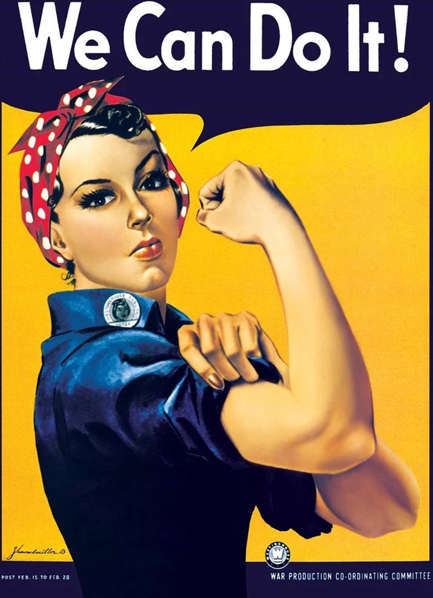 Puzzel 1000 stukje - Rosie the Riveter