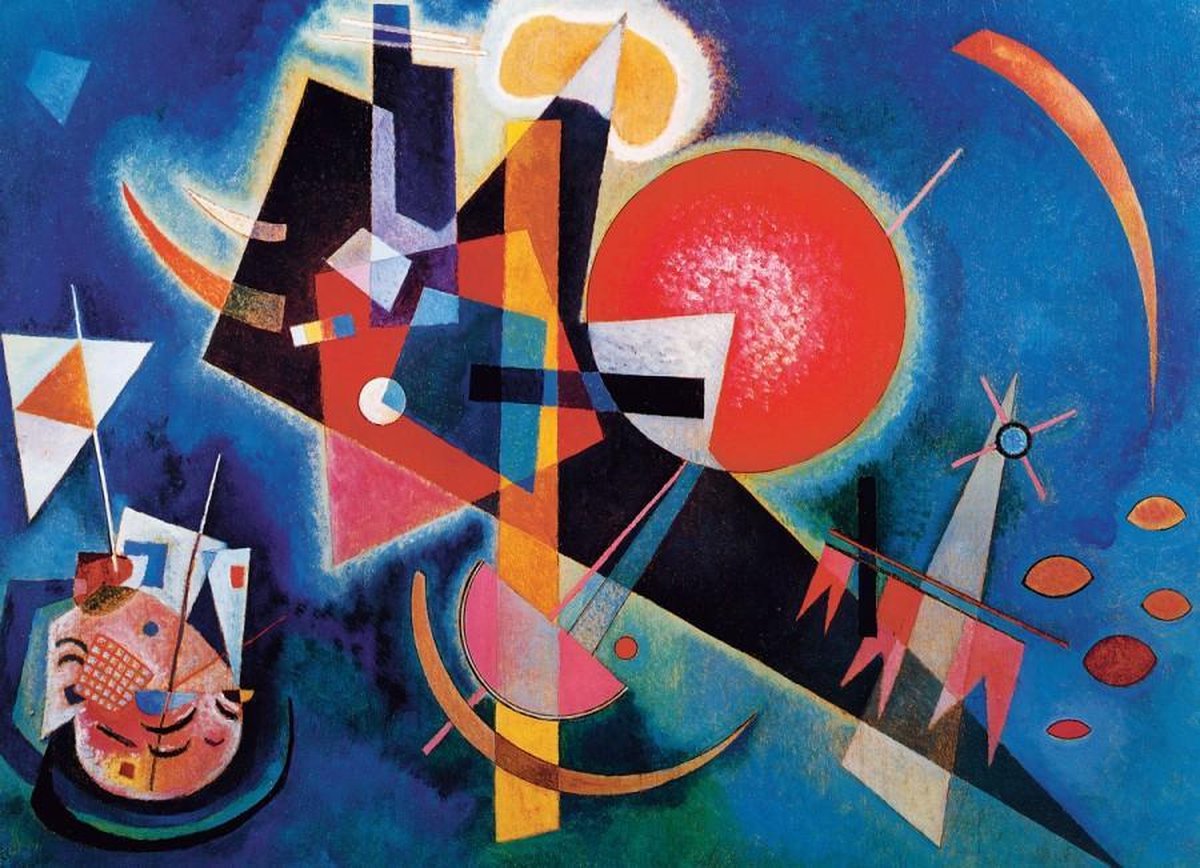 Puzzel 1000 stukjes - In Blue - Wassily Kandinsky