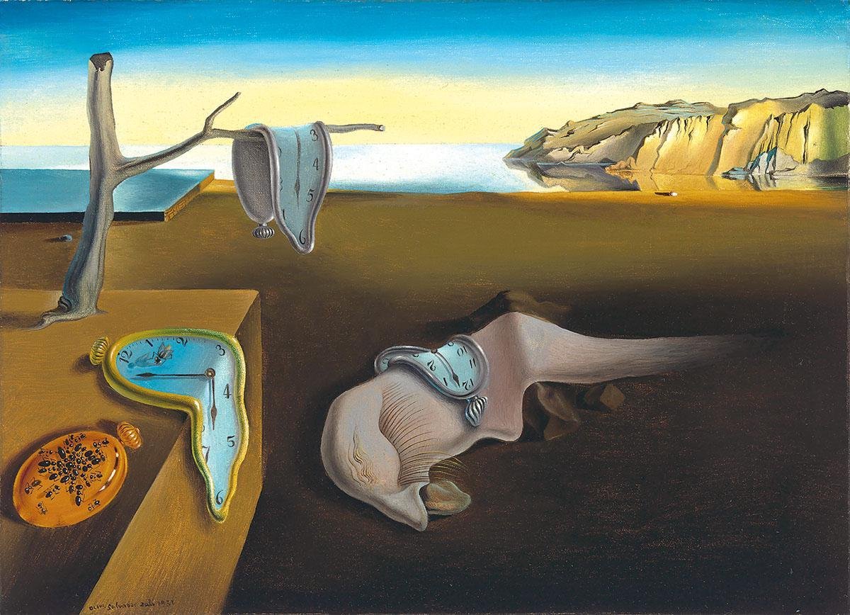 Puzzel 1000 stukjes - The Persistence of Memory - Salvador Dali