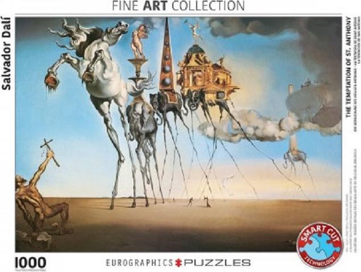 Puzzel 1000 stukjes - The Temptation of St. Anthony - Salvador Dalí