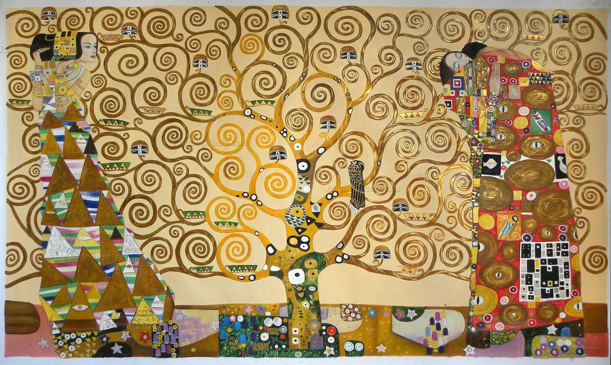 Puzzel 1000 stukjes - Tree of Life - Gustav Klimt