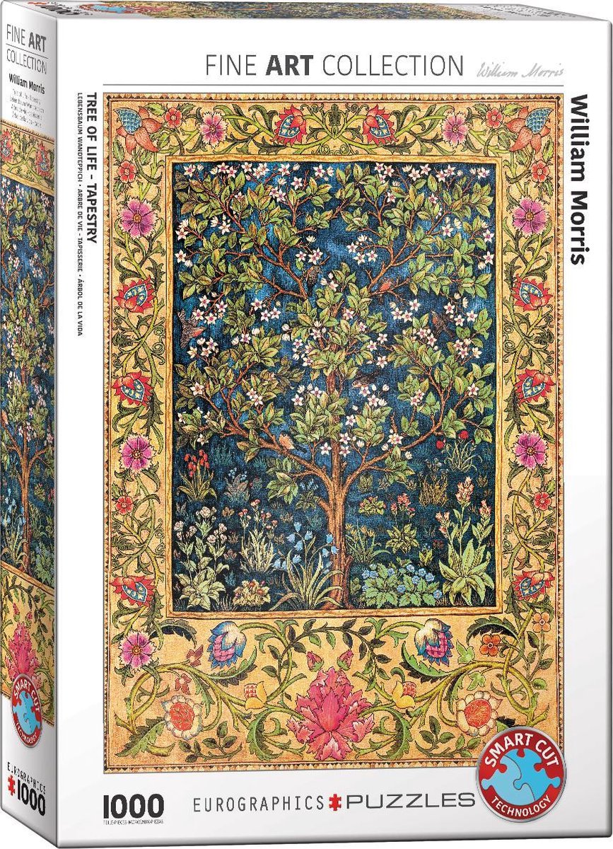 Puzzel 1000 stukjes - Tree of Life Tapestry - William Morris