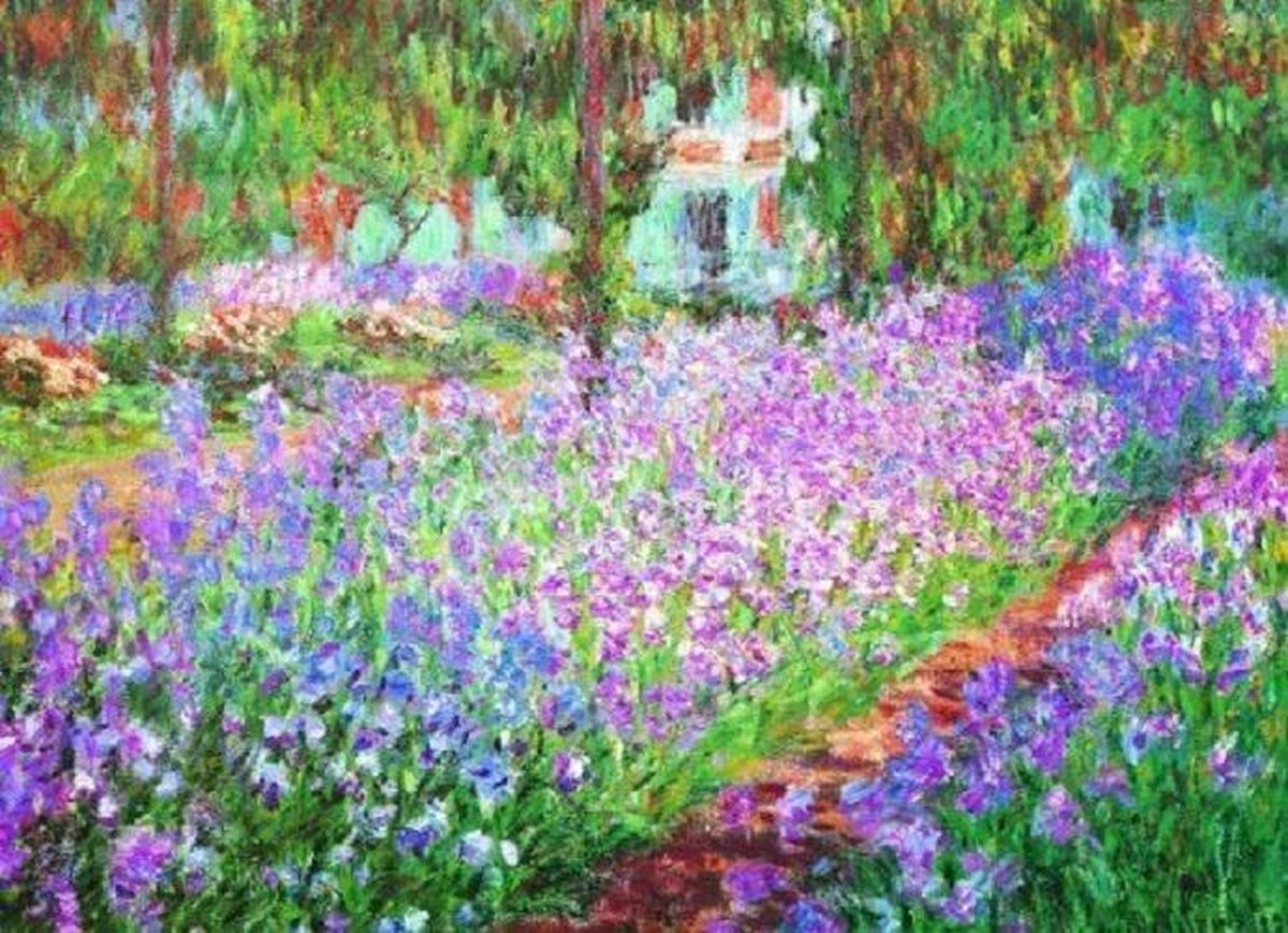 Puzzel 2000 stukjes - Monet´s Garden - Claude Monet