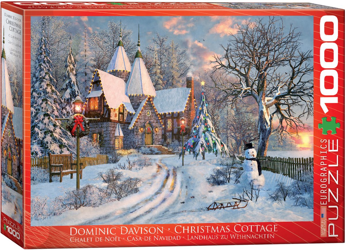 Puzzel Christmas Cottage