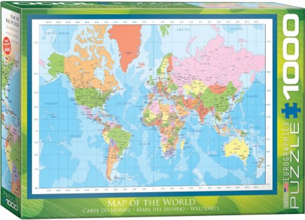 Puzzel Map of the World