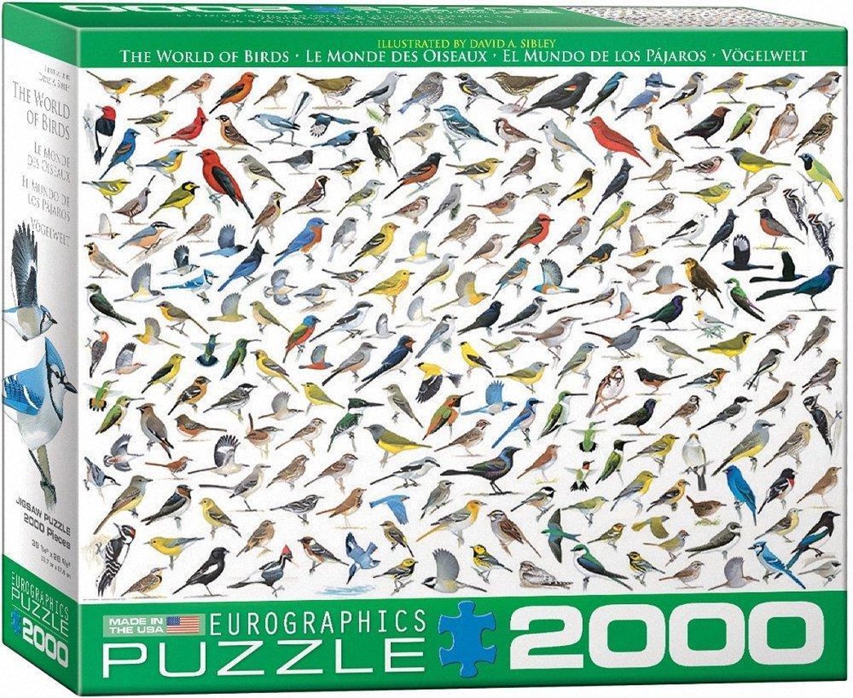 The World of Birds, by David Sibley -  Puzzle 2,000 pieces