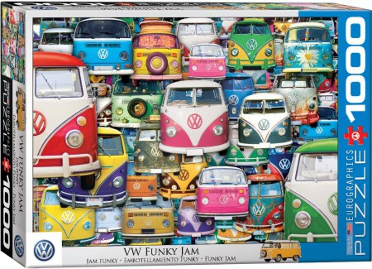 Vw funky jam - puzzel - eurographics - 1000 - 48 x 68