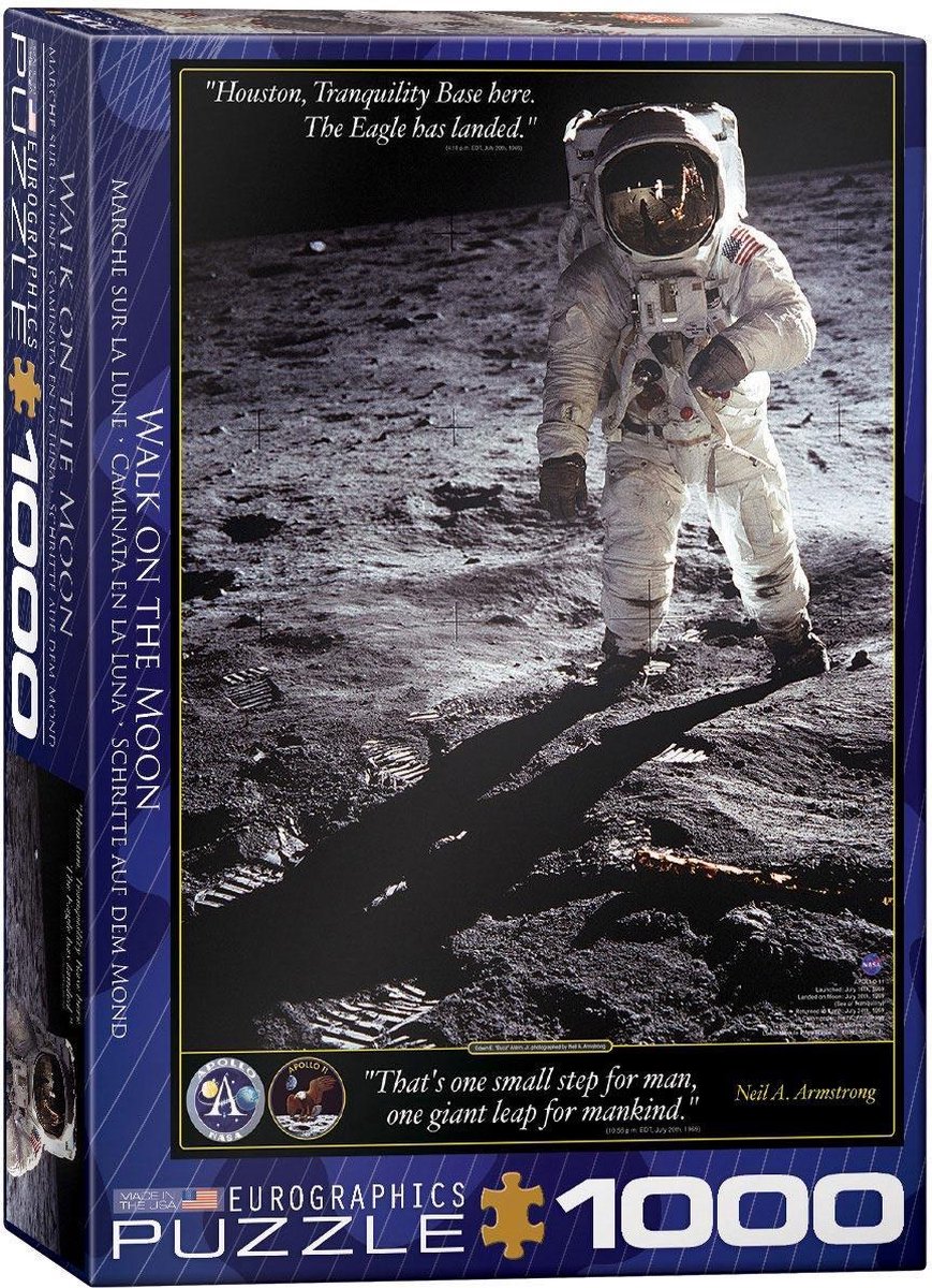 Walk On the Moon puzzel (1000)