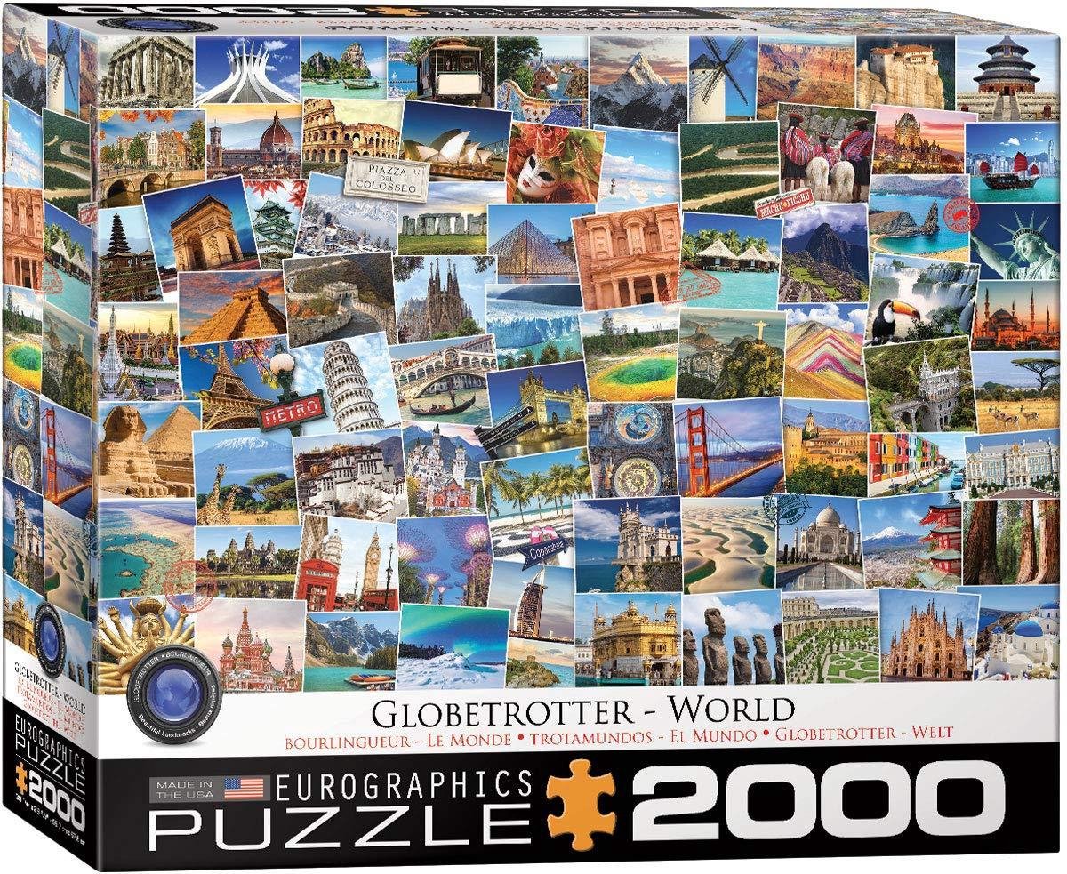 World Globetrotter -  Puzzle 2,000 pieces