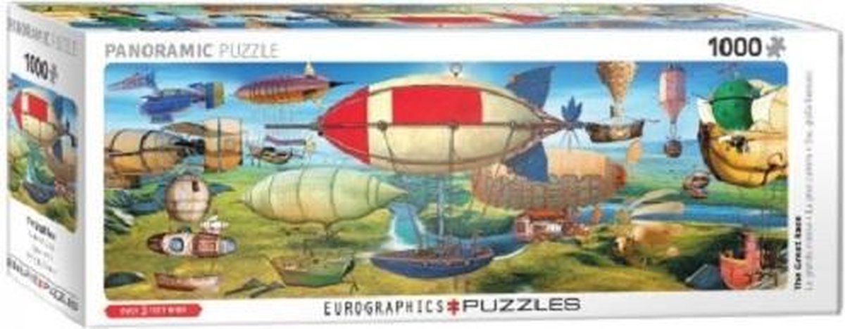 puzzel Eurographics Panorama The Great Race 1000