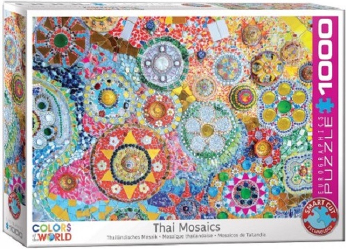 puzzel Eurographics Thailand Mosaic 1000