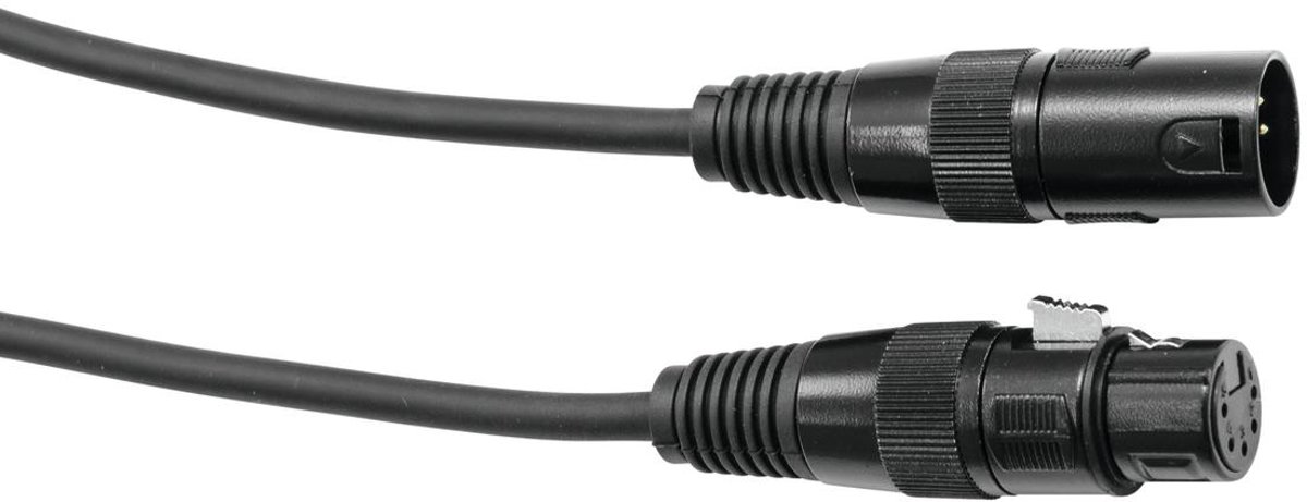 EUROLITE DMX-kabel XLR 5pin 15m zwart