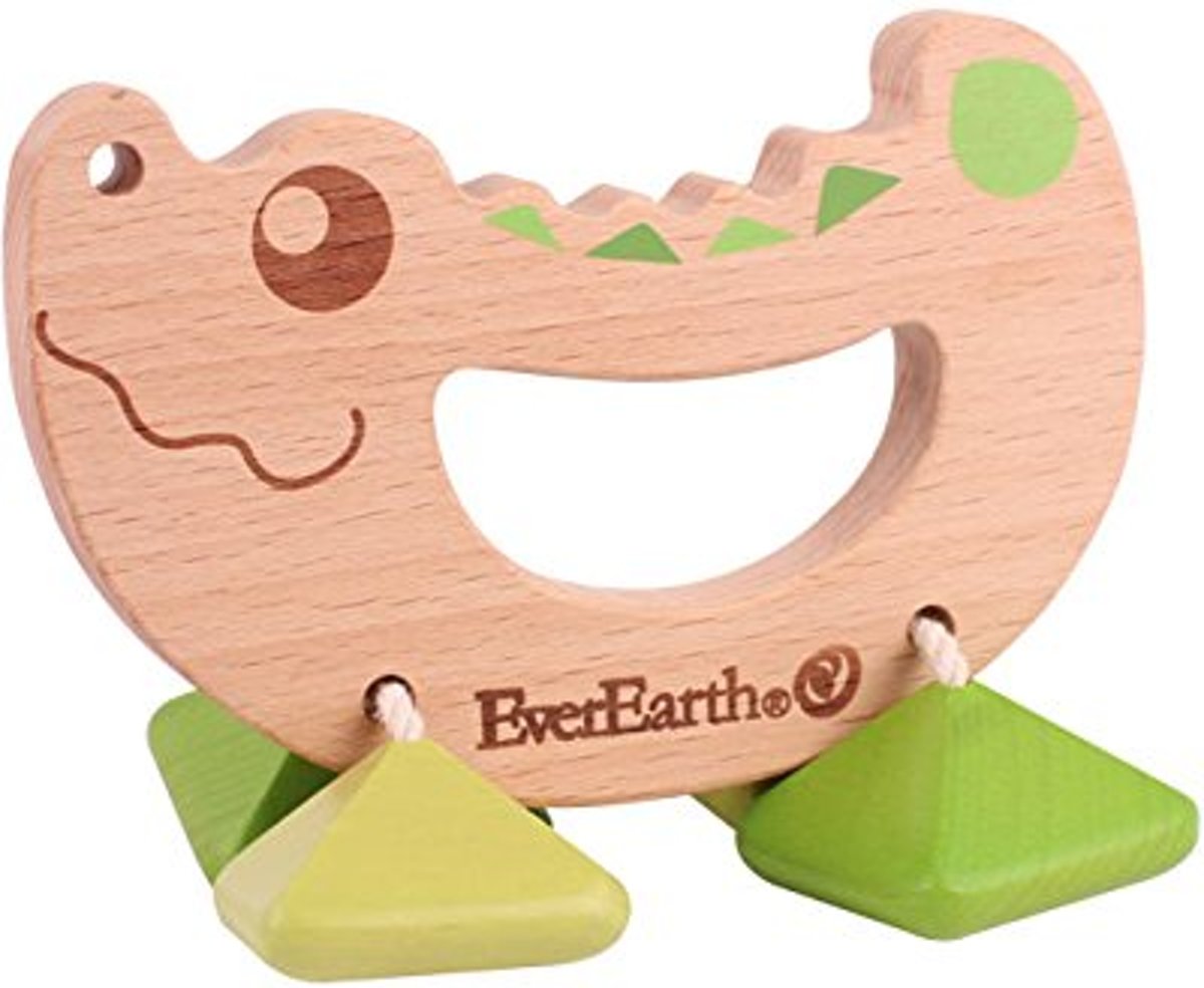 EverEarth Crocodile Rattle