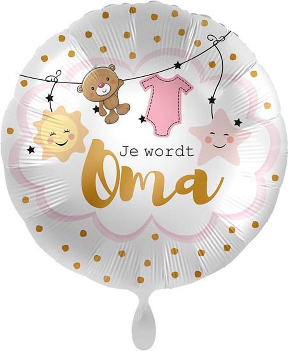 Everloon - Folieballon - Je Wordt Oma - 43cm