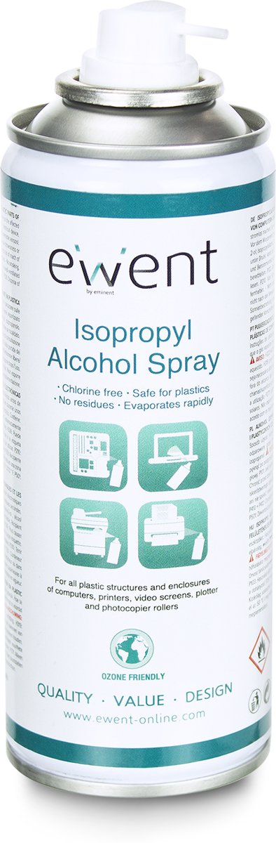 Ewent Isopropyl Alcohol spray, 200ml (EW5613)