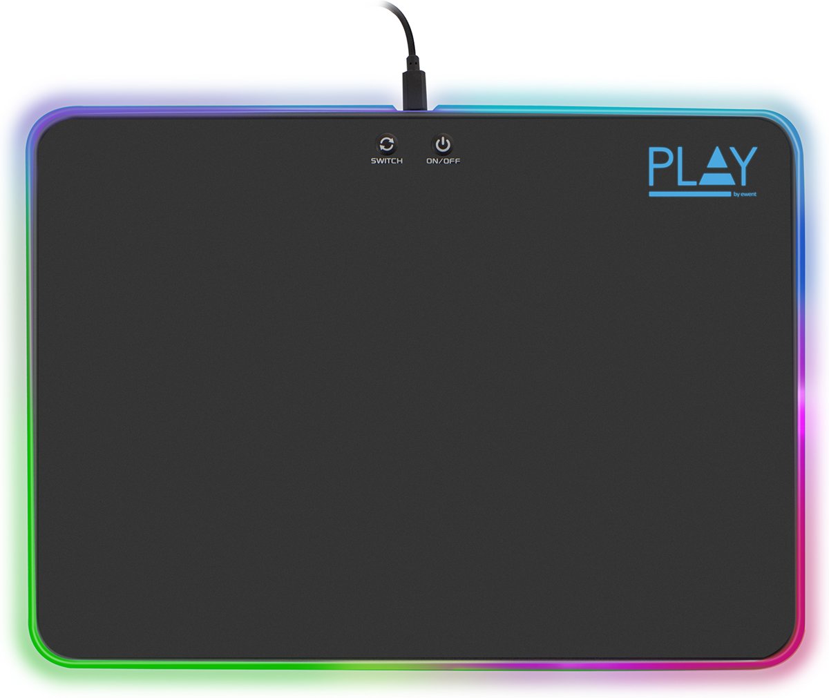 Ewent Play Gaming RGB Mouse Pad PL3341