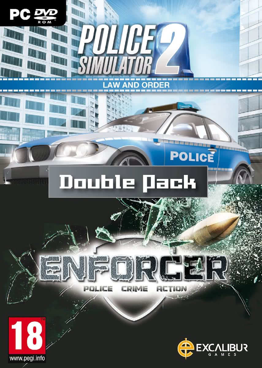 Enforcer & Police Sim 2 - Law & Order Double Pack - Windows